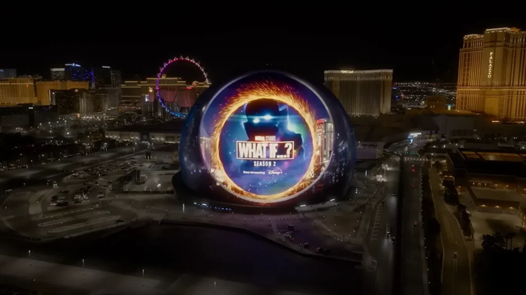 samsung marvel las vegas sphere