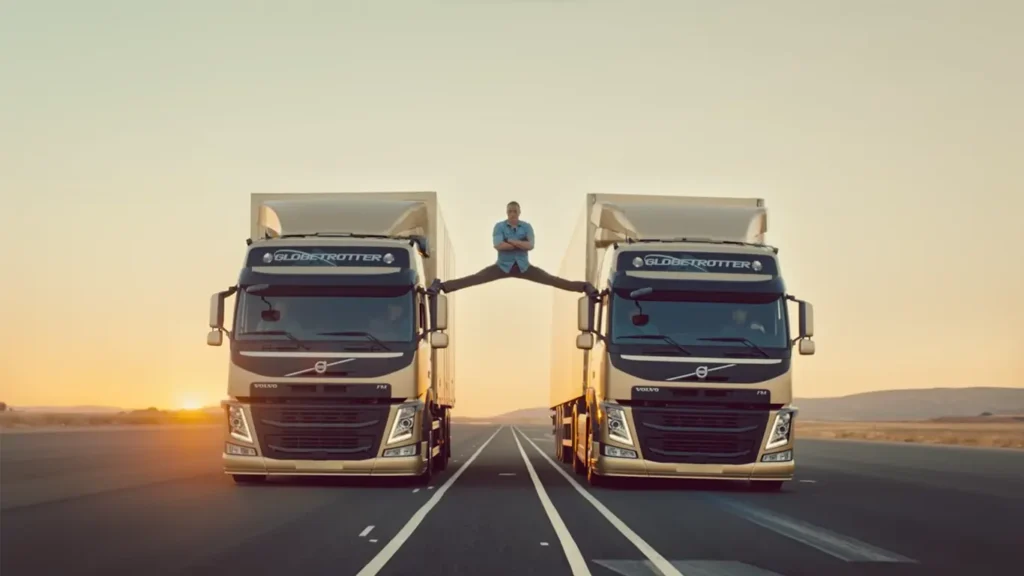 volvo trucks the epic split