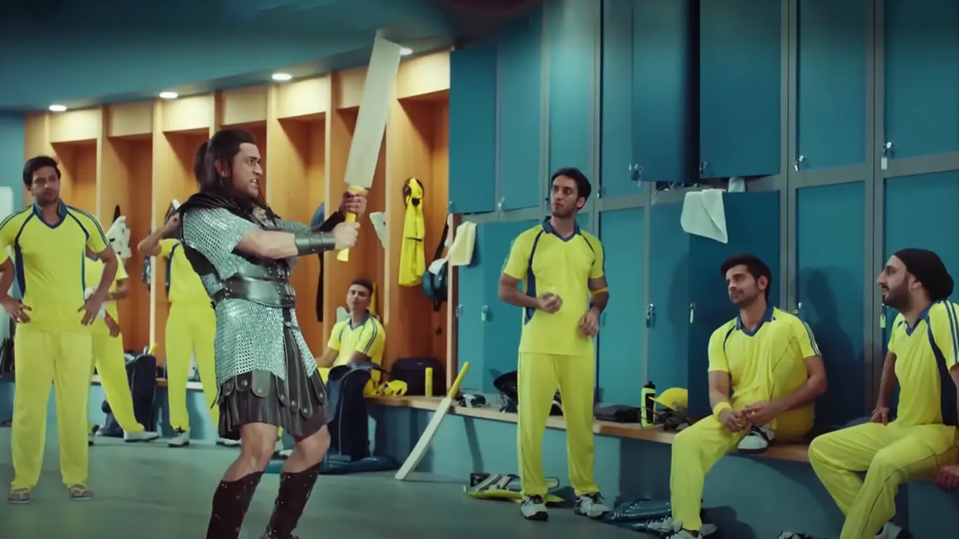 ms dhoni x snickers