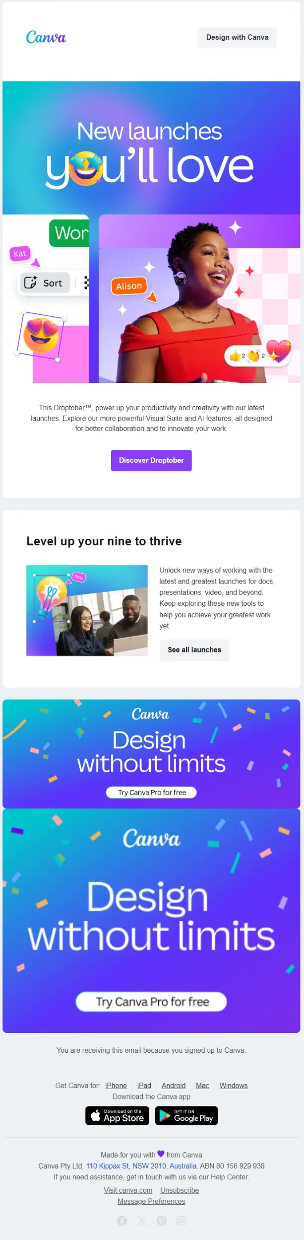 canva email