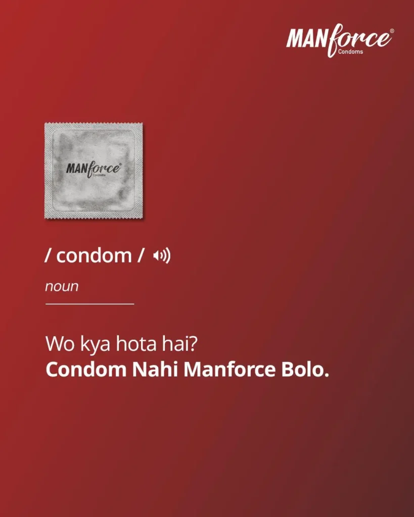 manforce valentines day campaign