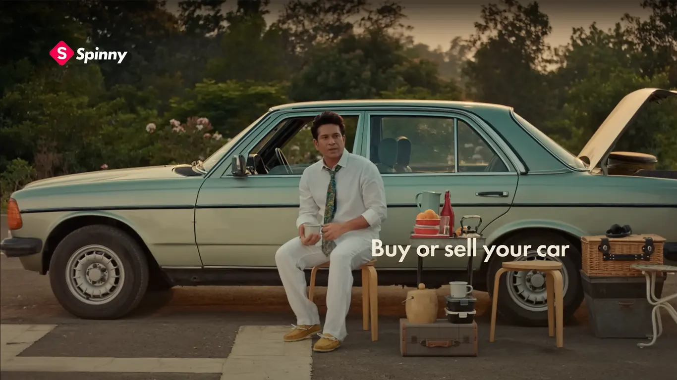 spinny - god promise campaign ft sachin tendulkar