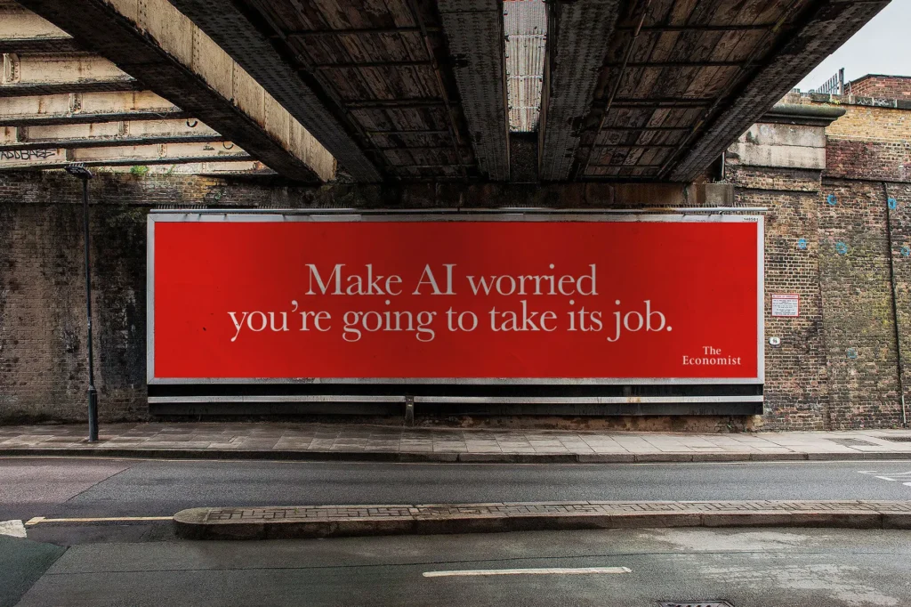 the economist - ooh billboard