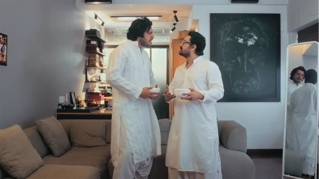 aamir khan and junaid ad