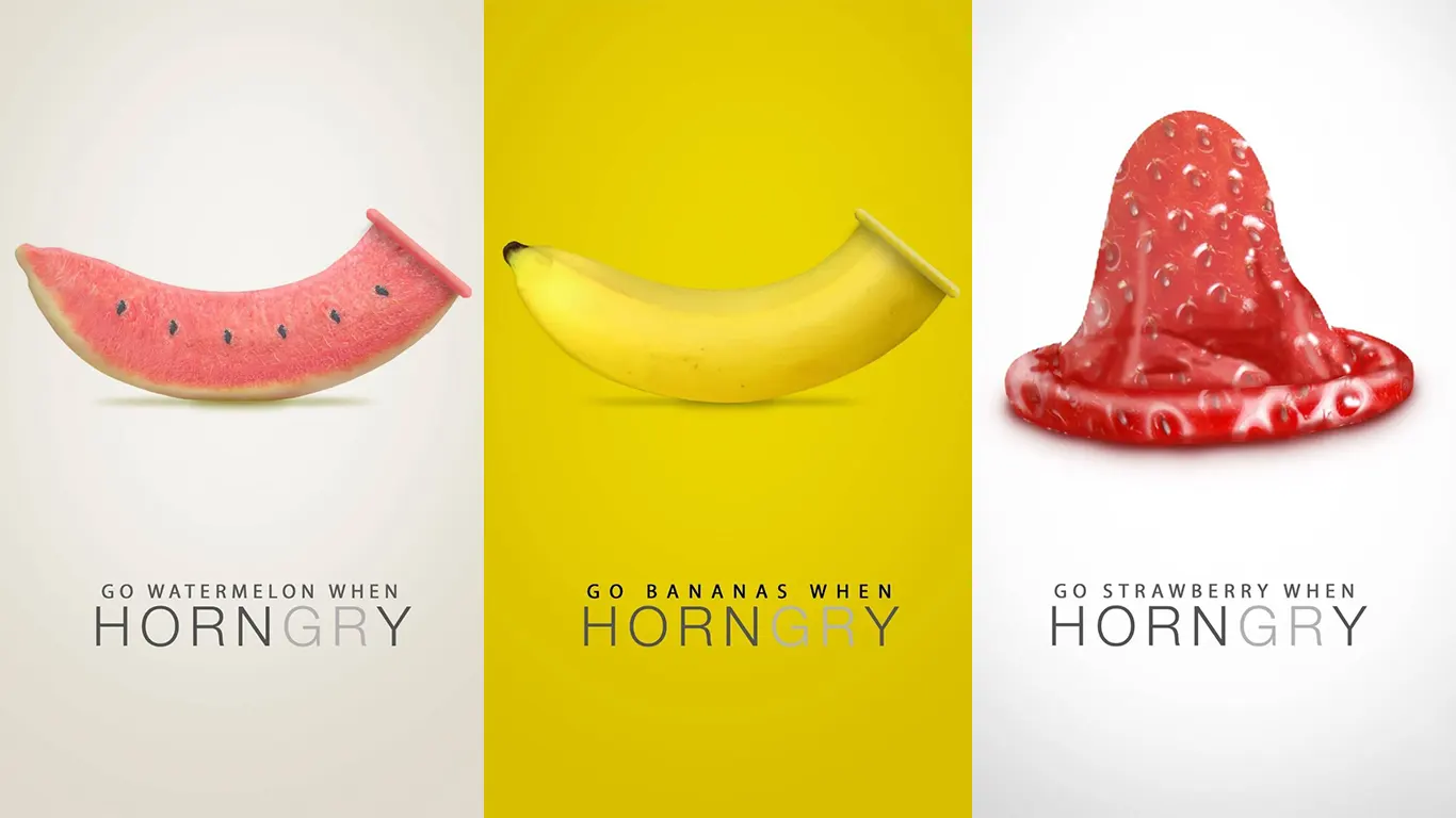 durex go fruits when horngry ad